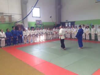 Judo Asd Sakura a Ponte San Giovanni allenamento al femminile con oltre 30 donne