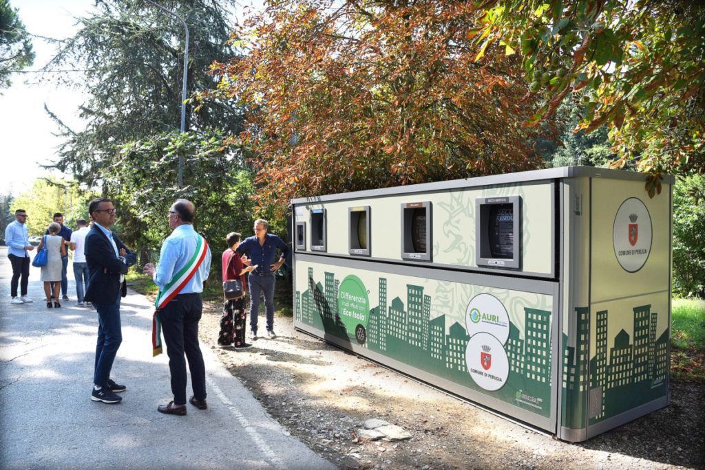 Perugia, aumenta raccolta differenziata grazie alle Ecoisole Informatizzate