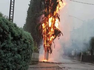 Nubifragio a Perugia allaga mezza città, danni anche in provincia