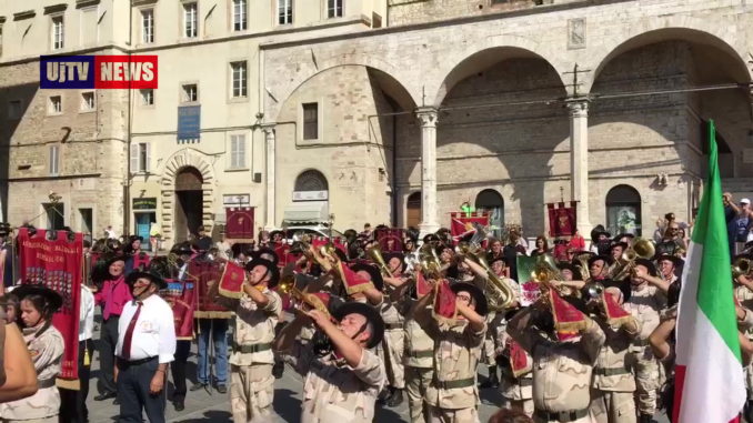 Festa dei Bersaglieri, a Perugia Borgo Sant'Antonio in festa [Foto e video]