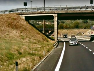 Riecco il cantiere sulla E45 lavori sotto al "rondò" di Ponte San Giovanni