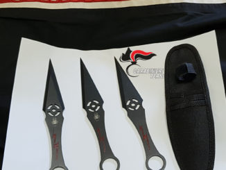 Circolava con tre coltelli da lancio, denunciato 50enne