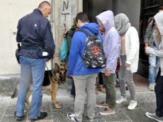 Anche cani antidroga a caccia di stupefacenti, controllate 28 persone