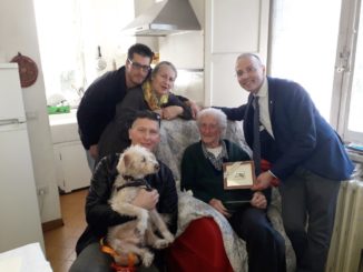 Perugia, grande festa a Santa Lucia per i 100 anni di Alberto Ragni
