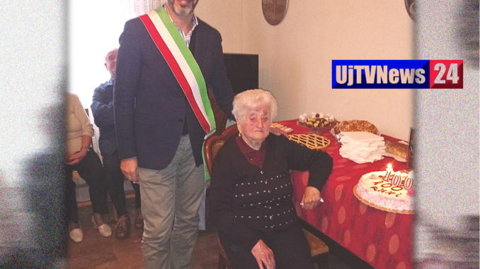 Sigillo, 100 candeline per nonna Gilda in Altochiascio