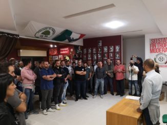 Più di 100 persone all'inaugurazione de il "Griffa!" di CasaPound