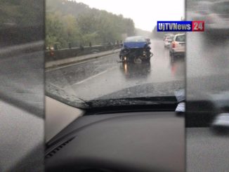 Raffica di incidenti a causa della pioggia, un altro sulla E45 a Deruta