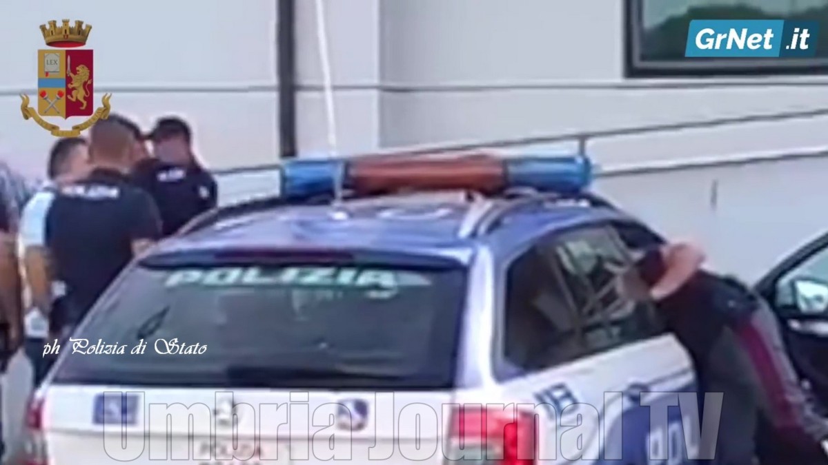 Foto e video dell'inseguimento e cattura dei rapinatori di Mancolfo San Venanzo