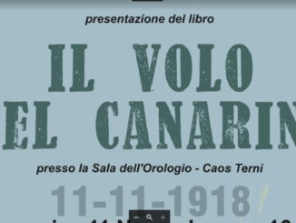 Il libro Il volo del canarino di Franco Casadidio al Caos di Terni