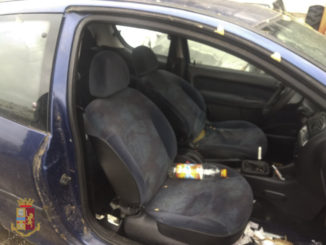 Parco della Verbanella, sequestrata auto usata dai tossicodipendenti