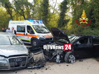 Incidente stradale con feriti tra Signoria e Colle di Bettona, due le auto coinvolte