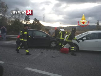 Incidente stradale a Gubbio, il ferito trasportato all'ospedale di Branca
