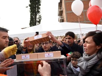 Posa della prima pietra scuola Carducci-Purgotti, le foto