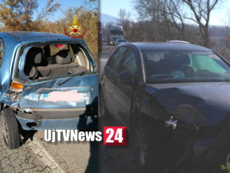 Incidente stradale a Gubbio sulla variante Padule Torre Calzolari 