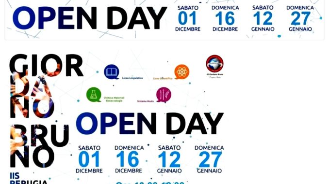 Istituto IIS Giordano Bruno di Perugia è tempo di Open Day