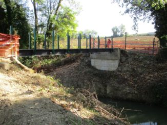 Ponte San Giovanni, inaugurazione ponticello su percorso ciclopedonale del Tevere