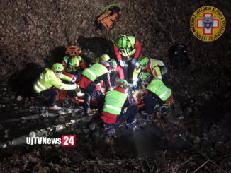 Uomo si smarrisce tra i boschi di Perugia, ritrovato dal Sasu [Video]