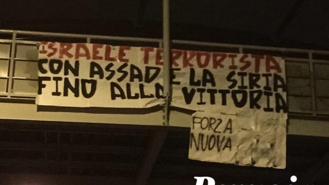  Forza Nuova con Assad e contro terrorismo, geopolitica fake news