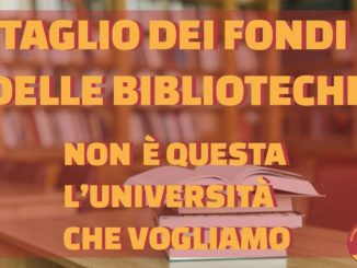 Udu critica amministrazione Perugia per bando gestione biblioteche