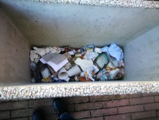 Area Giontella Bastia, Casapound, degrado qua e là, sporcizia ovunque