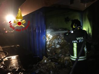 Si incendia il compattatore a Castiglione del Lago, nessun ferito