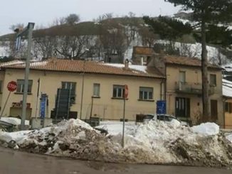 Maltempo in Umbria, nevica a Colfiorito e Valico della Somma