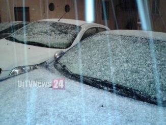 La neve arriva a Perugia, all'improvviso e silenziosa imbianca la città