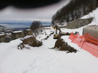 Anas, lavori stradali nella 73bis proseguono con pioggia e vento