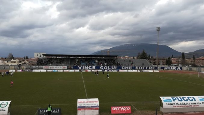 Foligno, campionato Eccellenza, giornata 21: Foligno-Lama 0-0