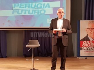 Giuliano Giubilei apre la sua campagna elettorale dal Circolo dipendenti Perugina