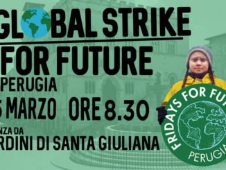 Tutti in piazza a Perugia per la “Marcia per il Clima”, 15 marzo 2019