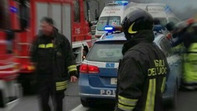 Incidente stradale A1, autostrada Orvieto e Fabro , due feriti, uno è grave