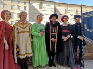 Perugia 1416, Silvia Dazzi è la prima dama del Rione Santa Susanna