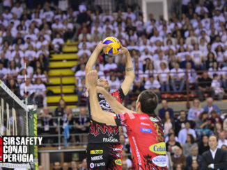 Volley, Sir Safety, subito in campo! Domani gara 2 in un Palapanini sold out!