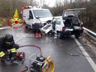 Incidente mortale su Pian d'Assino, auto contro furgone, muore un uomo