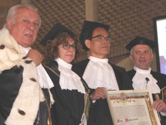 Il premio Nobel Shuji Nakamura celebrato a Perugia