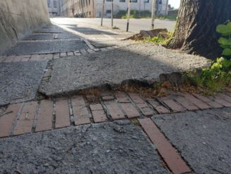 Strada colabrodo e piena di buche, impossibile camminarci
