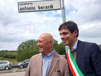 Intitolata ad Antonio Berardi rotatoria, Mario Valentini, endorsement per Romizi
