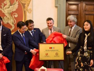 Uno scambio di culture, la scuola Giodano Bruno si apre alla Cina
