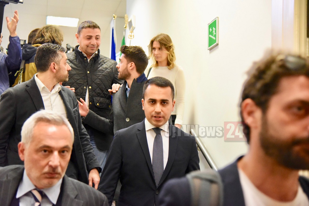 Luigi di Maio a Perugia, grave blocco emendamento al decreto sanità