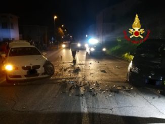 Due auto si scontrano a Branca, nessun ferito grave, solo tanta paura