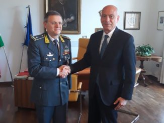 Procuratore generale Cardella incontra Generale GDF Lipari