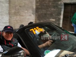 La 1000 Miglia ha fatto tappa a Perugia, auto da 40 paesi esteri