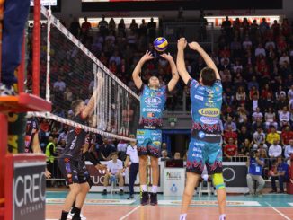 Volley, la Cucine Lube Civitanova vince gara 4 di finale contro la Sir Safety