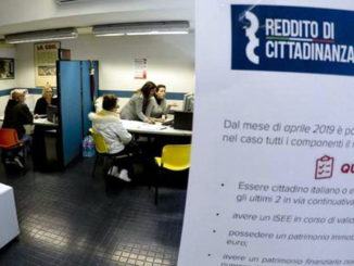 Addio al reddito di cittadinanza per 234 famiglie, comunica l'Inps