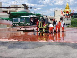 Precipita velivolo a Gualdo Cattaneo, coniugi ricoverati in gravi condizioni