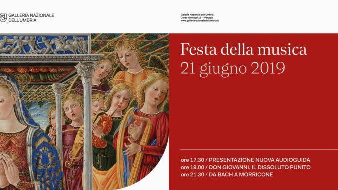 Festa della Musica 21 giugno Galleria Nazionale dell’Umbria a Perugia