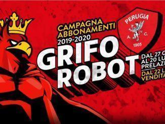 Grifo Robot, Perugia lancia campagna abbonamenti