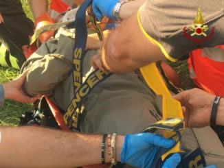 Cade parapendio a Castelluccio di Norcia, pilota in ospedale a Terni