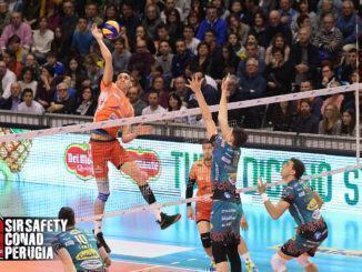 Volley, Sir Safety Conad Perugia, Roberto Russo veste bianconero